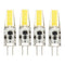 4PCS Mini G4 2W Pure White COB LED Bulb for Chandelier Light Replace Halogen Lamp DC/AC12V