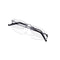 LianSanTitanium Portable Anti-fatigue Reading Glasses Frameless Resin Alloy Presbyopic Glass L8085