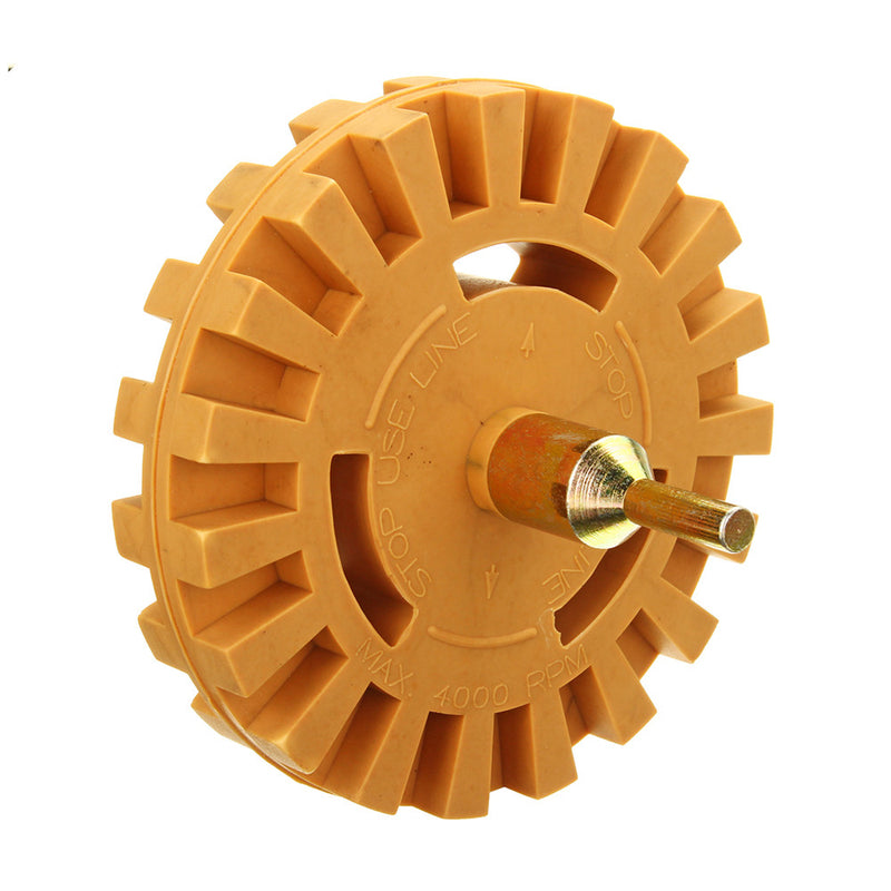21mmx99mm Rubber Eraser Wheel Decal Removal Eraser Wheel 4 Inch Pneumatic Tools Rubber Replacement Accessories