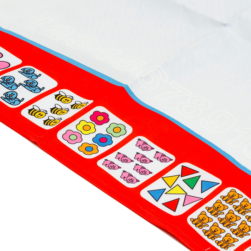 80x60cm Baby Kid Doodle Mat Magic Water Drawing Painting Writing Mat Pad Board Educational Toys Gift with 2 Pens