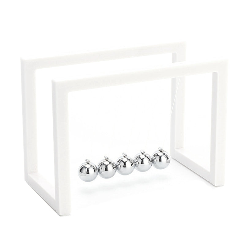 Newton Balls Cradle Balance Ball Newtons Pendulum Ornaments Home Decoration E8O1