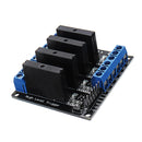 4 Channel DC 24V Relay Module Solid State High and low Level Trigger 240V2A