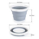 Foldable Wash Bucket Creative Plastic Portable Kitchen Bathroom Camping Car
