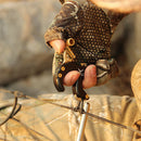 Rotate Clamp Compound Bow Release Aids Four-Finger Gripper Archery Release