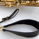 Adjustable Saxophone Shoulder Strap Leather Neck Strap Hang Neck Shoulder A