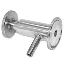 304 Stainless Steel Sanitary Sampling Valve 50.5Mm Ferrule Od Fit 1/2inch 1