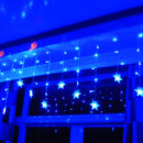 3.8M LED Curtain Snowflake String Lights LED Fairy Lights 8 Modes 220-240V Christmas Lights