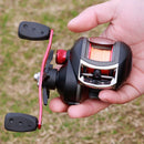 ZANLURE LA200 8.1:1 12+1BB Fishing Reel Left/Right Hand Max Drag 20LB Baitcasting Wheel