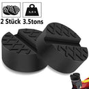 4 Pack Universal Car Jack Pad Weld Jacking Lifting Lifter Rubber Disk Frame