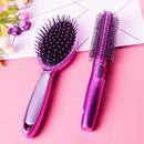 Oval Hair Comb Scalp Massage Comb Hairbrush Bristle& Women Wet Curly Hair B R4R7