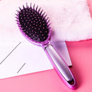 Oval Hair Comb Scalp Massage Comb Hairbrush Bristle& Women Wet Curly Hair B R4R7