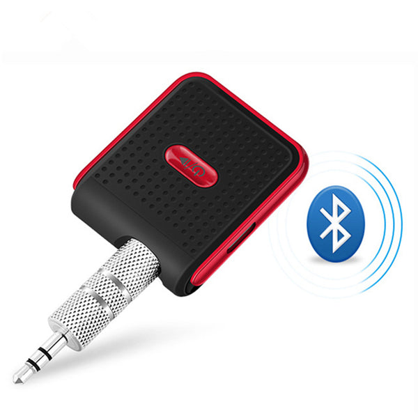Bakkey bluetooth V4.1 Car Hands Free Music Receiver 3.5mm AUX Audio Adapter For Car Audio Speakers