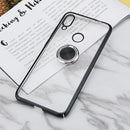 Bakeey Ring Holder Color Plating Hard PC Protective Case For Xiaomi Redmi Note 7 / Redmi Note 7 Pro