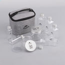 Naturehike NH17T011-P 8Pcs/set Seasoning Box Spice Jar Cruets Pouch Picnic BBQ Condiment Flavouring Tool Kit Storage Bag Outdoor Camping