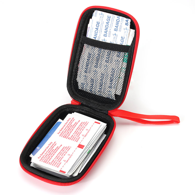 52Pcs PU Waterproof First-Aid Kit EVA Portable Outdoor Emergency Bag Gift Emergency Bag Medical Bag