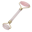 Pink Jade Roller Facial Massage Roller Anti Wrinkles Minimize Enlarged Pores Tighten Firming