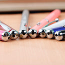 4 In 1 Multifunctional LED Light Touch Screen Capacitor Pen Laser Pointer Handheld Ballpoint Pen Electronic Touch Pen Random Color