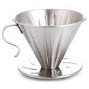 Stainless Steel Clever Pour over Coffee Dripper Brewer Cone Filter Coffee M