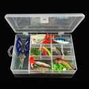 Single-Tailed Lead Bait Multi-Color Soft Lure 34 Piece Road Soft Bait Suit