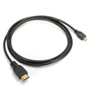 5FT 1.5m Micro HD to HD 1080P HD TV Video Camera Cable For GoPro SJ Xiaomi Yi Camera