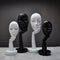 Nordic Style Simple Creative Household Decorations Resin Portrait Mask Crafts Tabletop Decoration Mo