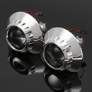 2pcs 2.5 Inch H1 Xenon HID Headlight Projector Lens Retrofit RHD Lamp for BMW3 E46