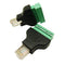 Excellway RJ45 Network Adapter 8P8C Crystal Head to 8PIN Terminal Rj45 To Screw Term Block Adapter
