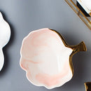 Marble Ceramic Plate Dish Soup Bowl Rice Bowl Salad Plate Jewelry Plate Sto