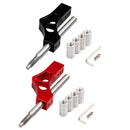 Car Aluminum Shift Knob Expansion Adjustable Height Lever Extender Gear Shi J8M2