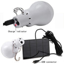20W Solar Bulb Panel 140LM USB 7-8 Hours Outdoor Camping Q6Y6