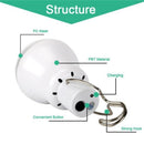 20W Solar Bulb Panel 140LM USB 7-8 Hours Outdoor Camping Q6Y6