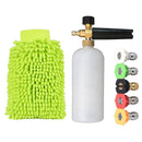 Car Washing Foam Cannon Pressure Washer Jet Wash Bottle,5 Nozzle Tips and a