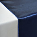 10Pcs Navy Blue Satin Table Runner 12 X 108Inch Wedding Party Supply Event