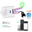 Wifi Smart Switch Relay 10A Tuya Smart Life App Wireless Remote Control Wor