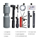 Bike Cycling Tire Repair Bottle Cage Tool Set Multi Folding Spoke Wrench