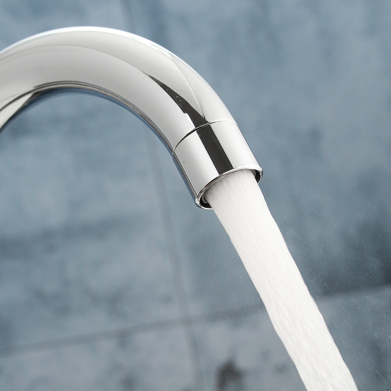 Chrome Plated Brass Faucet Basin Faucet Mixer Bathroom Tap