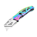 LAOTIE 170mm 3Cr13 Stainless Steel Portable Creative Utility Cutter Line Lock Cutter Art Work Cutting Tools Folding Knife