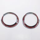 Car Styling Abs Chrome Front Fog Light Lamp Cover Trim for Mercedes-Benz Vi D8Q1