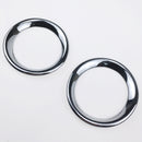 Car Styling Abs Chrome Front Fog Light Lamp Cover Trim for Mercedes-Benz Vi D8Q1