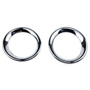 Car Styling Abs Chrome Front Fog Light Lamp Cover Trim for Mercedes-Benz Vi D8Q1