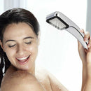 300 Holes High Pressure Rainfall Shower Head Handheld Water Saving Bath Spr