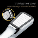 300 Holes High Pressure Rainfall Shower Head Handheld Water Saving Bath Spr
