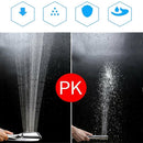 300 Holes High Pressure Rainfall Shower Head Handheld Water Saving Bath Spr