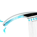 300 Holes High Pressure Rainfall Shower Head Handheld Water Saving Bath Spr