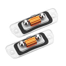 2Pcs 3SMD LED License Plate Lights for Mercedes-Benz R-Class GL350 450 X164 W164