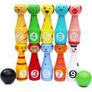 Children'S Wooden Games Wooden Toys Parent-Child Games Wooden Nine-Column G