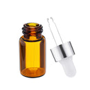 3ml Portable Glass Essential Oil Bottles Aromatherapy Toner Drip Packaging Bottle