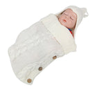 Winter Autumn Baby Sleeping Bag Kids Toddler Warm Sleeping Bag Wool Knit Thick Quilt