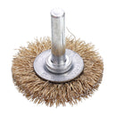 Drillpro 12Pcs Wire Wheel Brush Cup Wire Brush Set 6mm Shank For Removal of Rust/Corrosion/Paint-Reduced