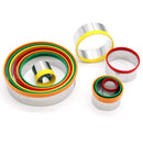 12 Piece Pastry Cutters Stainless Steel Baking Metal Circle Ring Molds Roun